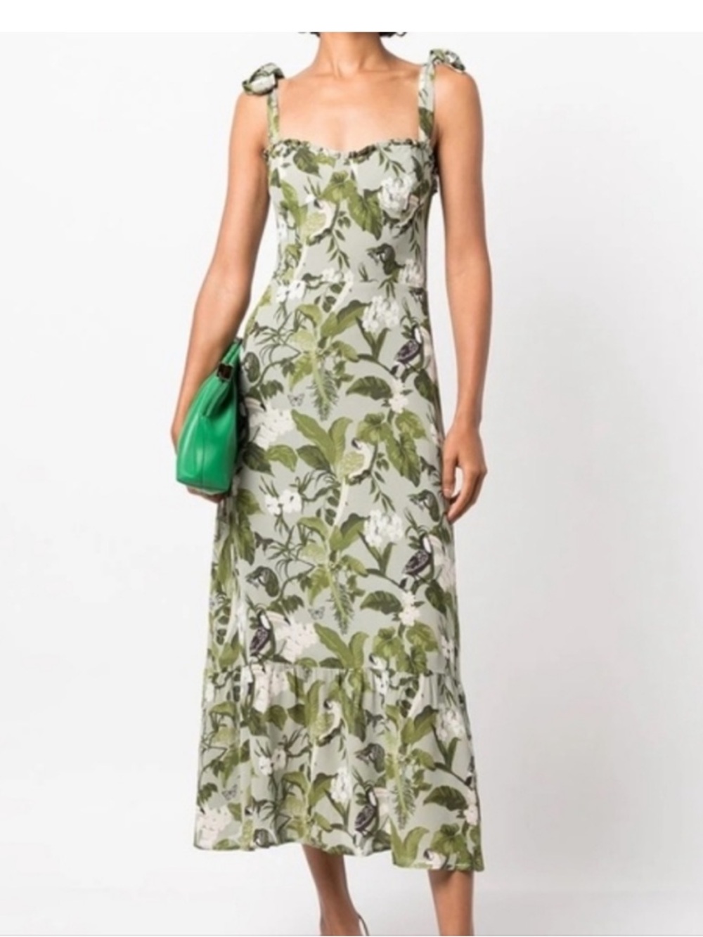 Reformation Nikita Dress (Tropical) Size 4
